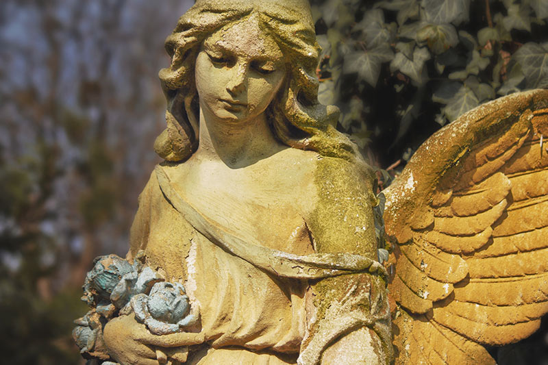 15 Haunted Places in Victoria, Vancouver Island, British Columbia, Canada: Cemetery Angel