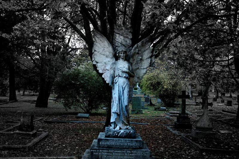 15 Haunted Places in Victoria, Vancouver Island, British Columbia, Canada: Ross Bay Cemetery