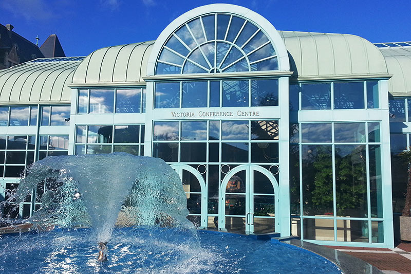 Victoria Conference Centre, Downtown Victoria, Vancouver Island, British Columbia, Canada.