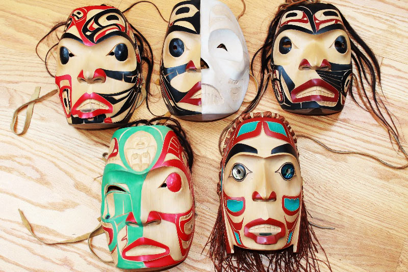 BC People: First Nations Master Carver Sanford Williams, Yuquot, Vancouver Island, British Columbia