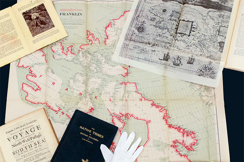 Digitization of Canada's Historical Narratives of Exploration, Vancouver Island University, Nanaimo, Vancouver Island, BC.