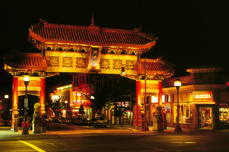 Gate of Harmonius Interest, Chinatown, Victoria, British Columbia