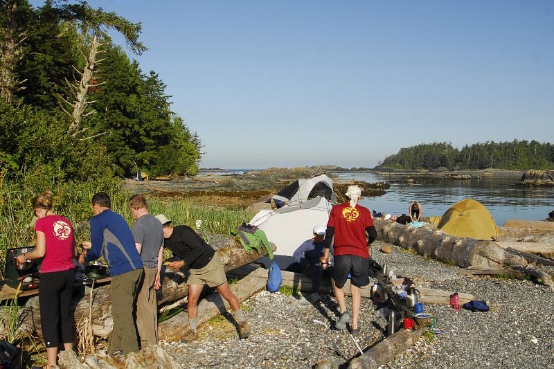 Green Tourism in British Columbia: Spirit of the West Adventures, Quadra Island, BC