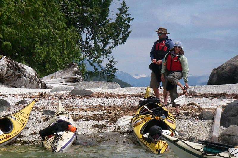 Green Tourism in British Columbia: Spirit of the West Adventures, Quadra Island, BC