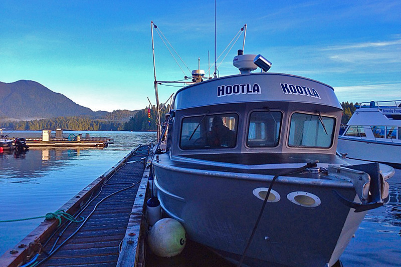 Fast, safe and comfortable Hot Springs Cove tour boat. Photo: The Whale Centre, Tofino