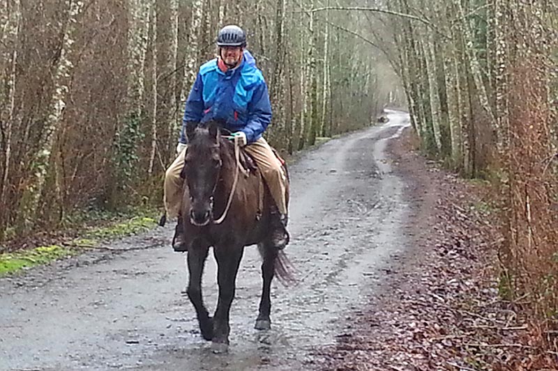 Paving Paradise on Lochside Trail: Biker versus Rider, Victoria, British Columbia