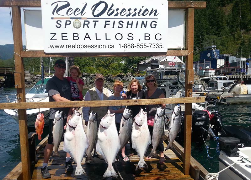 Adrian O'Connor and Reel Obsession Sport Fishing, Victoria and Zeballos, Vancouver Island, British Columbia, Canada
