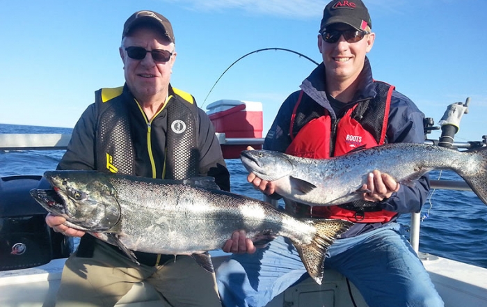 Pacific Salmon by Adrian O'Connor and Reel Obsession Sport Fishing, Victoria and Zeballos, Vancouver Island, British Columbia, Canada