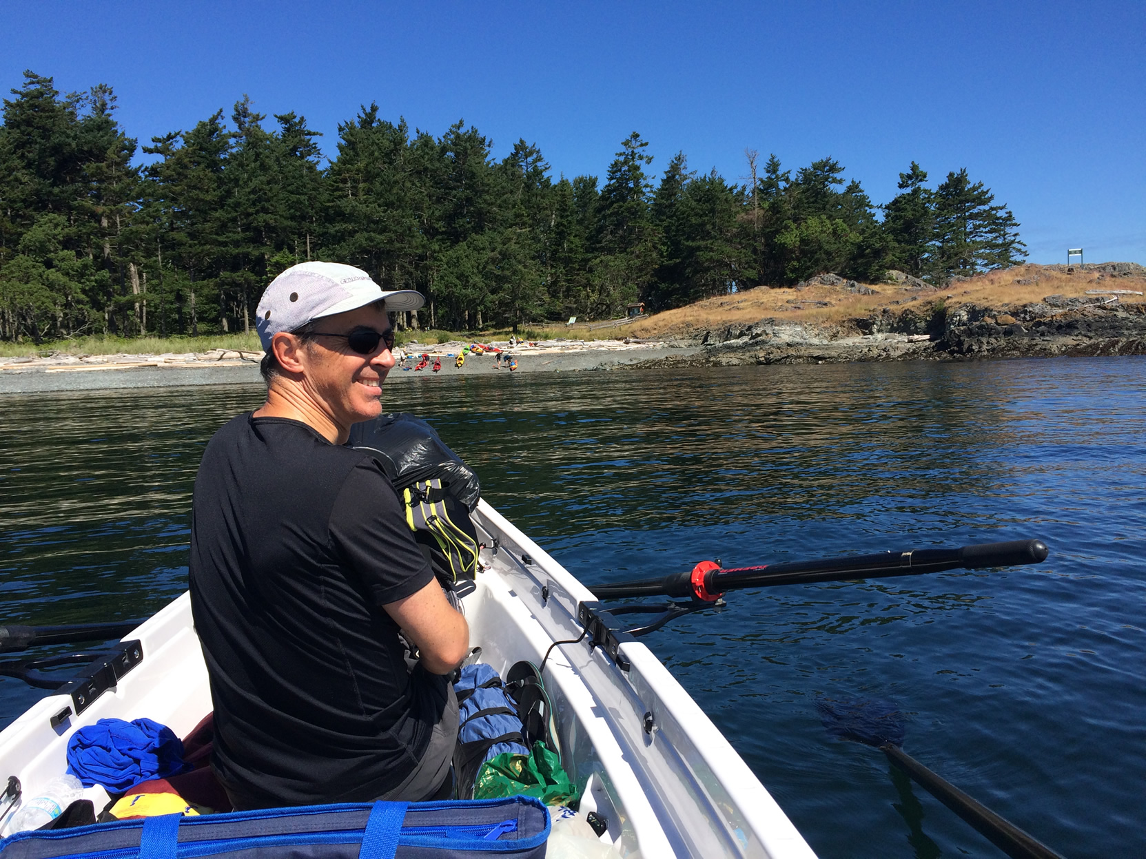Row Camping, Whitehall-Rowing and Sail, Tango 17 boat