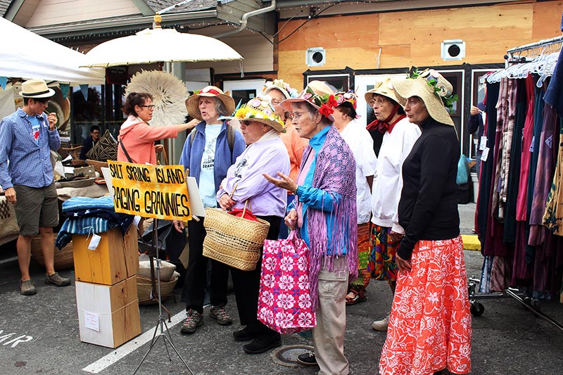 At the Market: A Day on Salt Spring Island, British Columbia, Canada