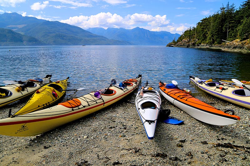 Spirit of the West Adventures kayaking expeditions to Johnstone Strait and Broughton Archipelago, British Columbia, Canada