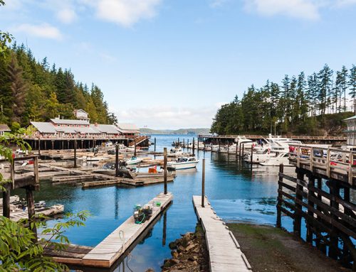 Quaint Telegraph Cove, Northern Vancouver Island, BC