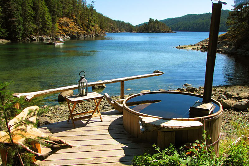 The Flow Wilderness Retreat, Maurelle Island, Discovery Islands, British Columbia