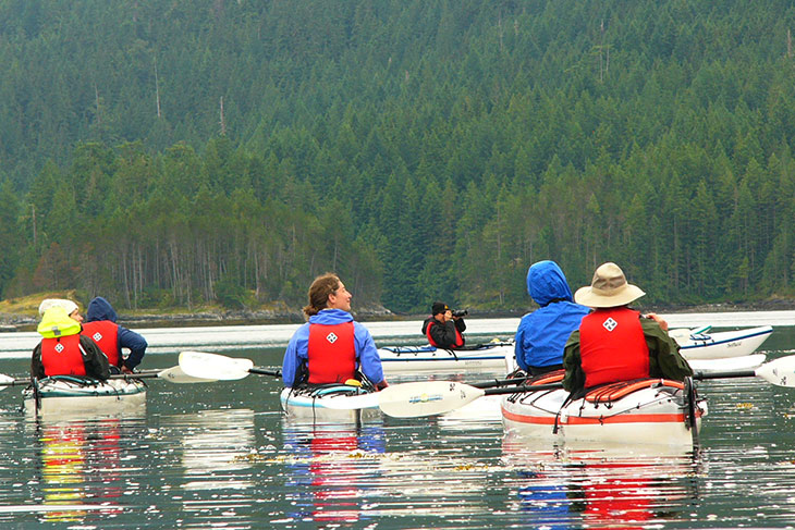 Wildcoast Adventures Kayak Tours & Vacations, Quadra Island, Discovery Islands, British Columbia
