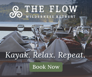 The Flow Wilderness Retreat, Maurelle Island, Discovery Islands, British Columbia